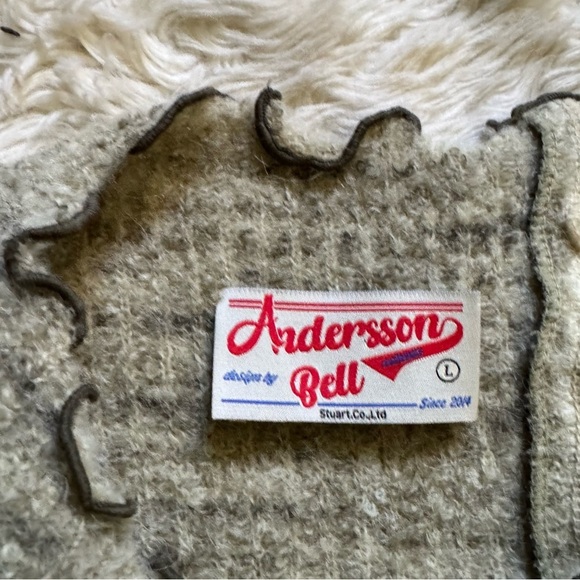 Andersson Bell Melani Colorblock Cut-Out Turtleneck Sweater - Size Large - Picture 4 of 7